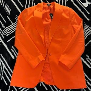 Express Orange Blazer